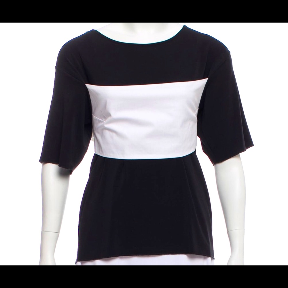 MM6 Maison Margiela Bateau Neck Blouse